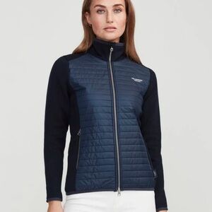 Women's Holbrook Navy Quilted Ski Jacket
